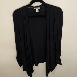 Motherhood Maternity Open Front Drape Cardigan - size M